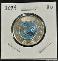 Reverse side displaying coloured design celebrating Inuit Nunangat with cultural symbols.