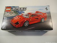 Front view of sealed LEGO Ferrari F40 box