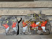 Both plaques side by side showing full lot