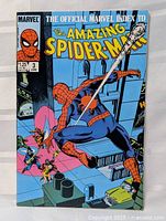 Front cover of The Amazing Spider-Man #3 featuring Spider-Man swinging on a web over a cityscape, dated June, priced at $1.25 US, UK 50p, and CAN $1.50.