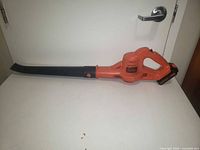 Full view of Black+Decker cordless leaf blower