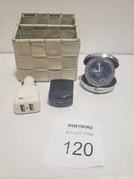 All four items displayed together with ID tag