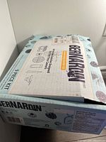 Closed box of Bernardin 9 piece canning kit in original packaging