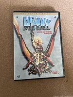 Front cover of Heavy Metal Collector's Series DVD showing title and artwork