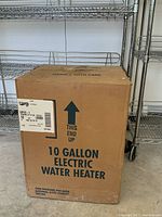 Factory box showing product description