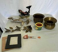 All items laid out on table