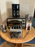 Group shot of all items on table