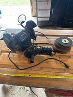 Bench grinder, angle grinder, disc stack overview