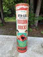 Front view of Sta-Lox cylinder showing graphics and label