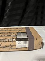 Close-up of the box label showing the brand, model number WC-JWS-701 Tabernacle, and J W Stannard logo.