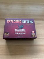 Front of Exploding Kittens Original Edition box