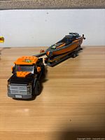 4x4 pickup truck towing powerboat on trailer
