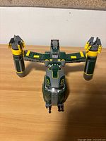 Front view of assembled LEGO Star Wars 7930 gunship