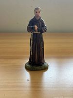 Front view of St Padre Pio figurine