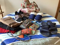 All items overview on table