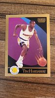 Front of Tim Hardaway SkyBox rookie card