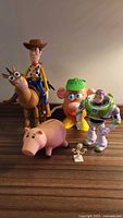 Group shot of all six Toy Story figures