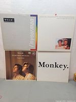 Front covers of all four records