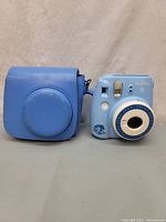 Camera and case front view