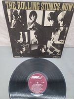 Front cover and record displayed