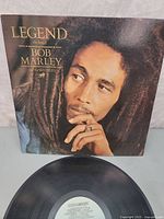 Front cover showing album title and Bob Marley portrait