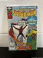 Front cover of Marvel Tales #138 comic book showing Spider-Man and the Fantastic Four characters and the reprint indication of Amazing Spider-Man #1.