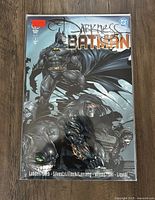 Full front cover view of The Darkness/Batman #1 comic book showing Batman and Darkness characters.