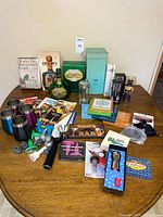 Overview of entire lot on table