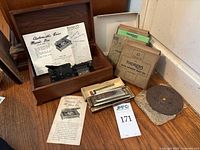 Music box, discs, harmonica overview