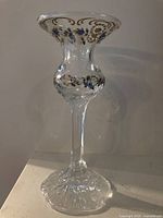 Full view of Rosenthal crystal candle holder