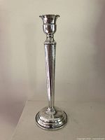 Full view of candlestick front