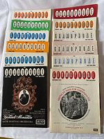 All 12 issues arranged