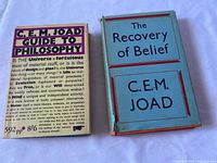 Front covers of both books showing titles and authors