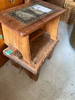 Both stools stacked, showing overall size and materials