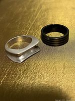 Both rings side by side showing materials and design details