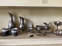 Wide view of entire lot on shelf