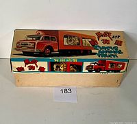 Box top showing artwork and model details