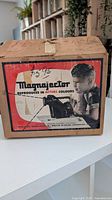 Front of original Magnajector box
