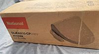 Cardboard box front showing National branding and model DL-EAX10-CP image