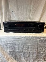 Front view of Sony audio/video control centre receiver showing overall condition and features