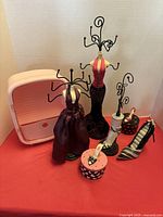 Group view of all seven items in lot