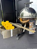 All items group shot showing barbecue, stapler, thermometers, kickplate coil, saw guide blocks, trim strip