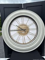 Front view of 30" Grand Hotel wall clock