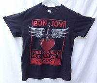 Front view of T-shirt showing graphics