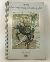 Front cover showing title, artwork, spiral binding