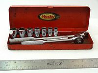 Set open in box with all tools visible