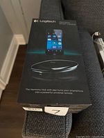 Retail box front showing Logitech Harmony Smart Control packaging