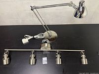 Desk lamp and ceiling fixture overview