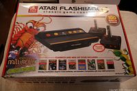Original Atari Flashback 6 box showing front with game graphics and branding