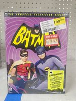 Front of sealed Batman DVD box set